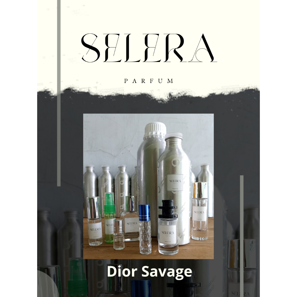 DIOR SAUVAGE - PARFUM REFIL BIBIT BERKUALITAS