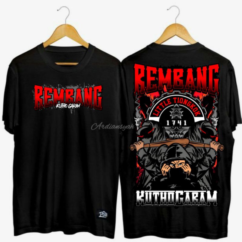 kaos distro rembang kutho garam