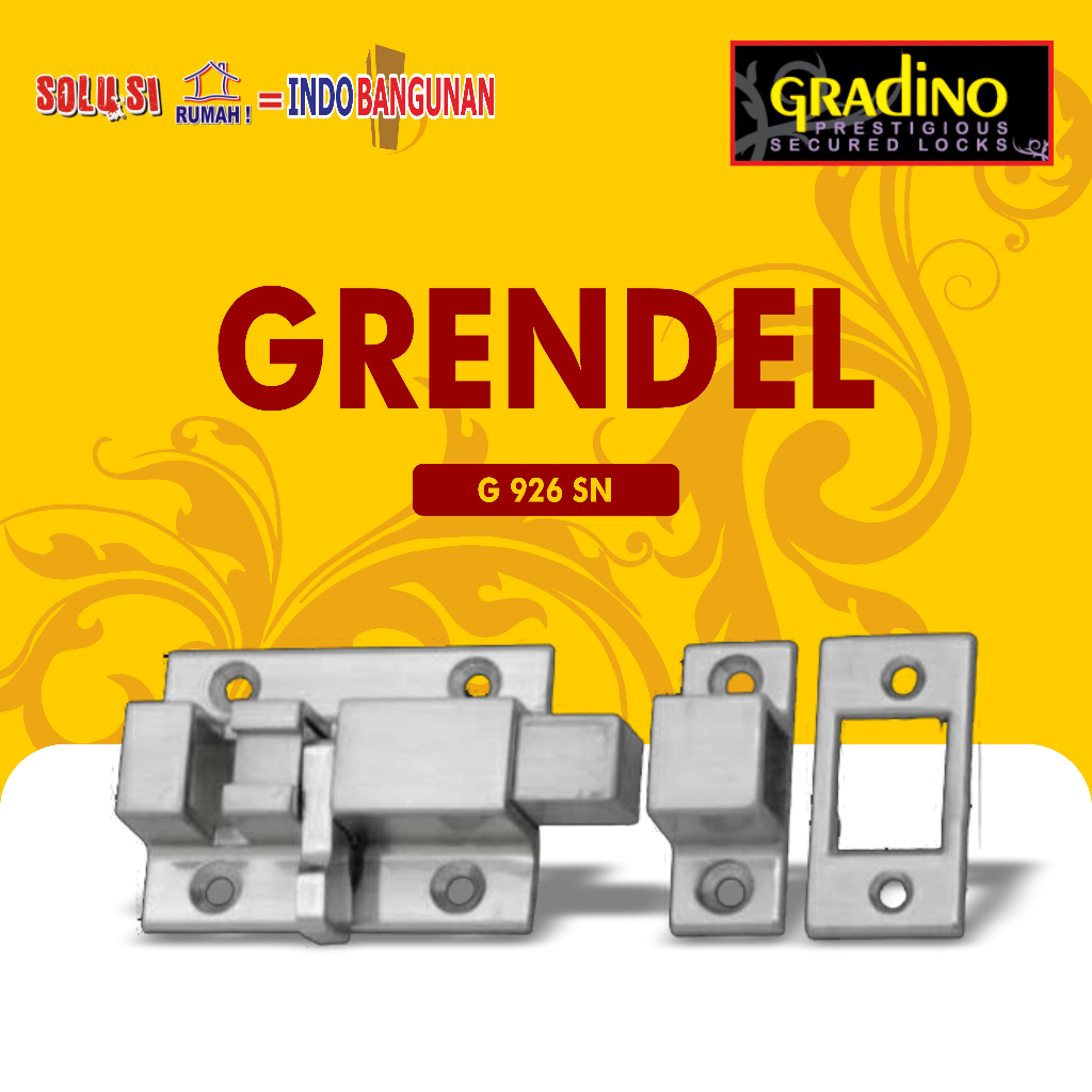 GRADINO - GRENDEL PINTU/ GRENDEL/ PINTU