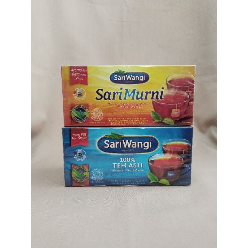 

TEH CELUP SARI MURNI // SARI WANGI // Bundle isi 4 pack