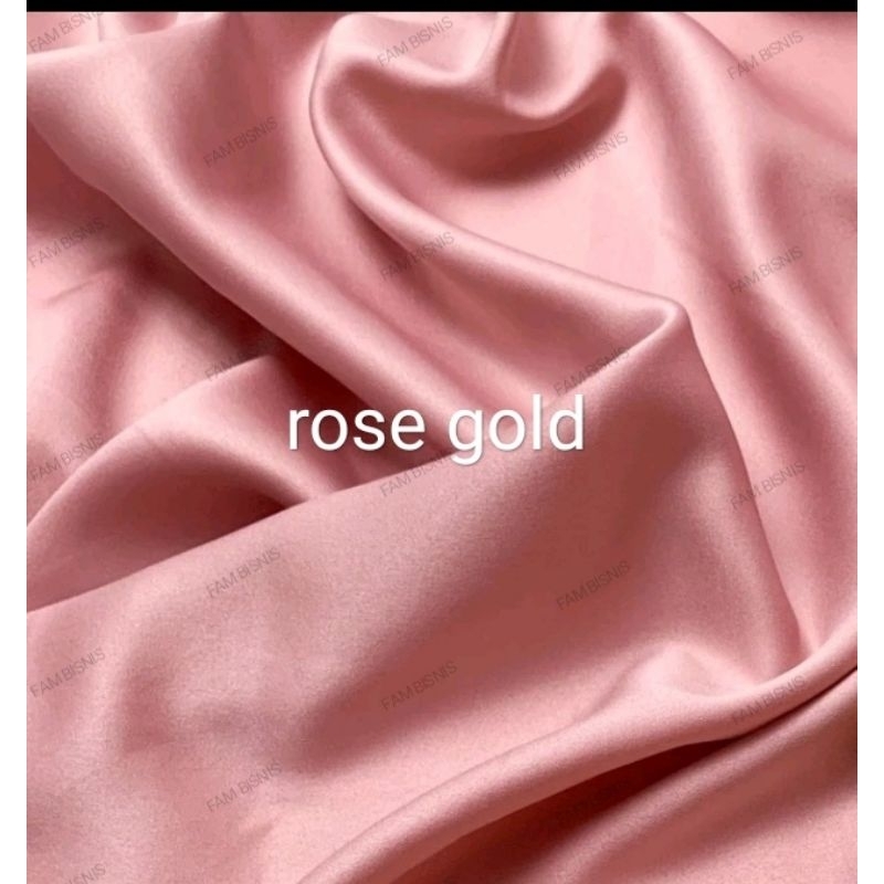 kain satin velvet roberto cavali / kain breasmed / kain furing