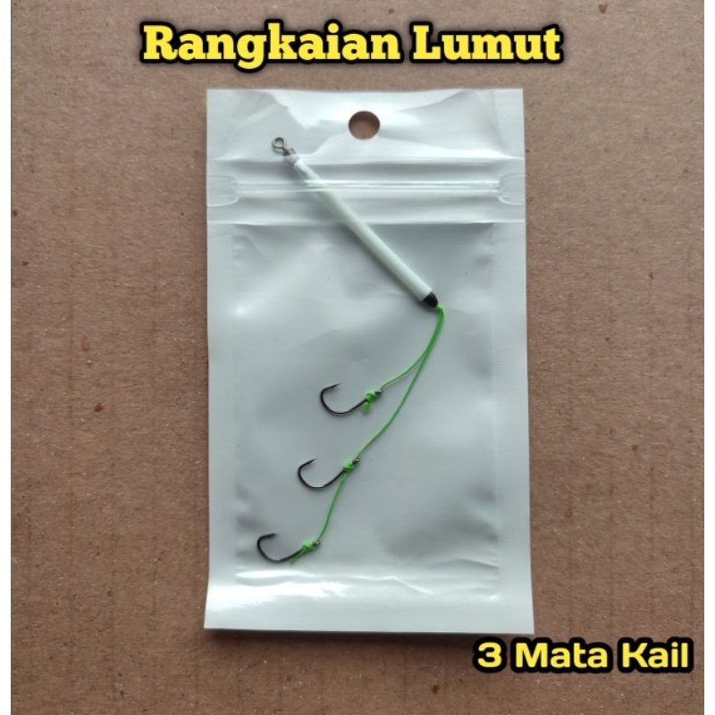 Rangkaian Lumut, Kail Lumut, Rangkaian Ikan Nila Jitu..