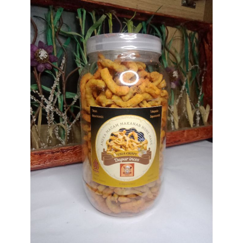 

Usus Crispy 1Toples 500gr rasa Balado Dapur Inces