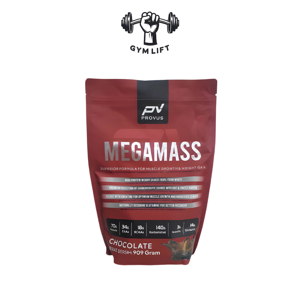 PROVUS MEGAMAS 2Lb Weight Gainer Mass Bulking Penambah Berat Badan