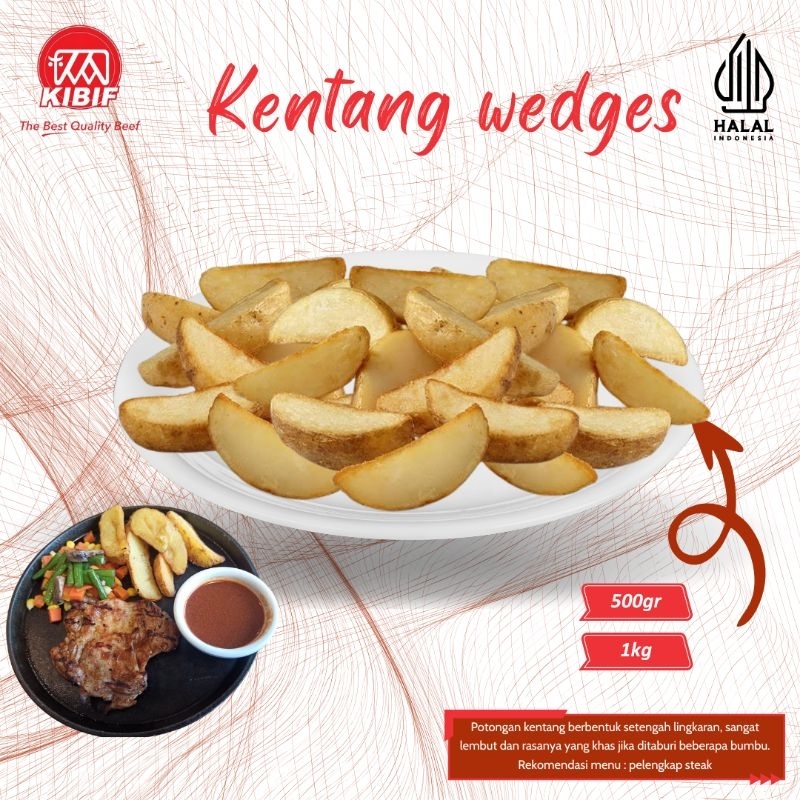 

Kentang Wedges 1kg