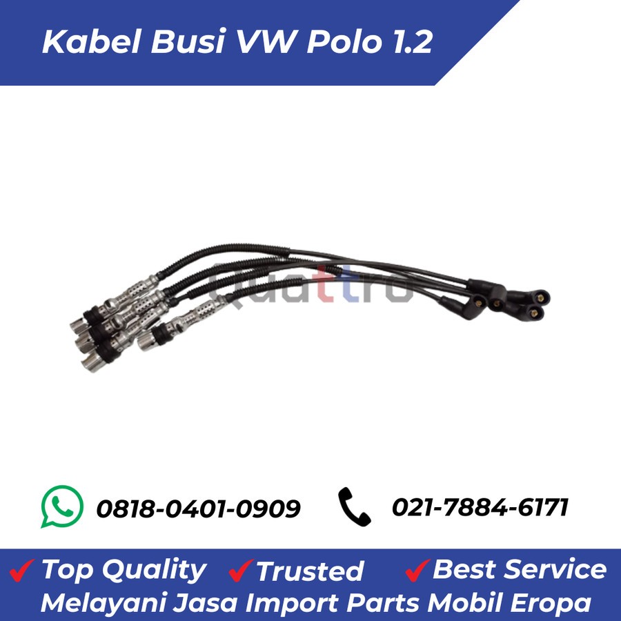Kabel Busi/ Koil/ Ignition Cable Set VW Polo 1.2