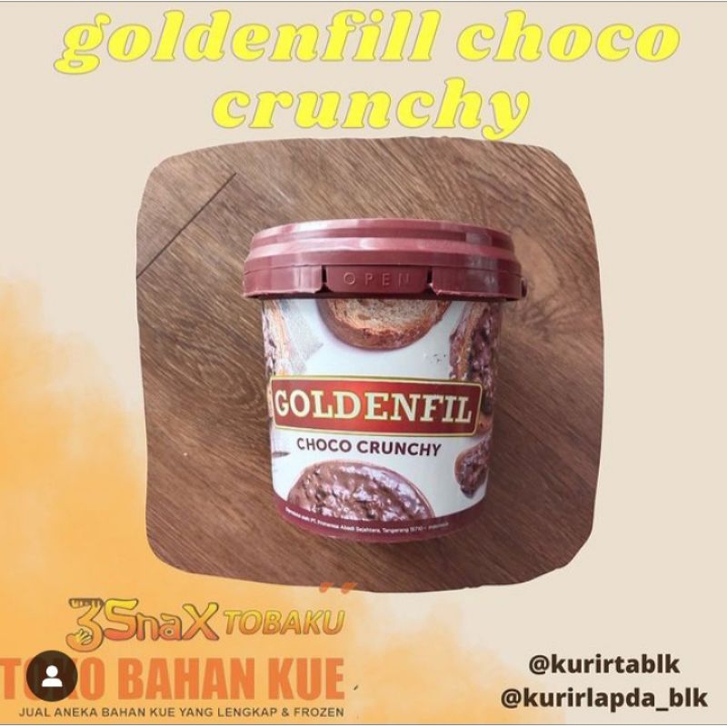 

GOLDENFILL GLAZE CHOCO CRUNCHY