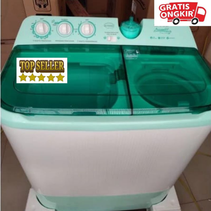 KHUSUS DALAM PALEMBANG MESIN CUCI 2 TABUNG SHARP AQUAMATIC 10 KG EST 1070