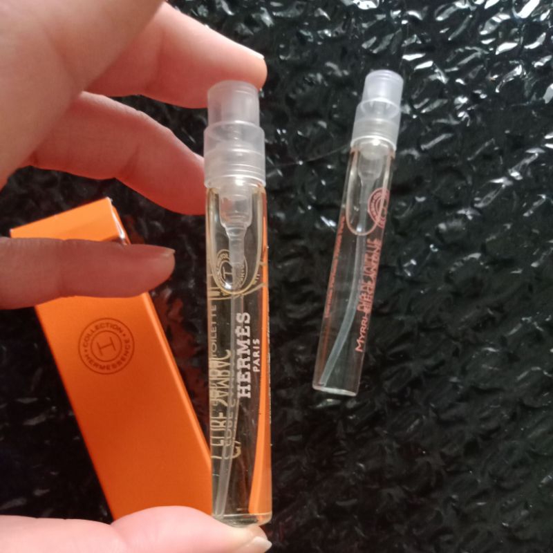 Mini eau de toilette Hermes asli READY