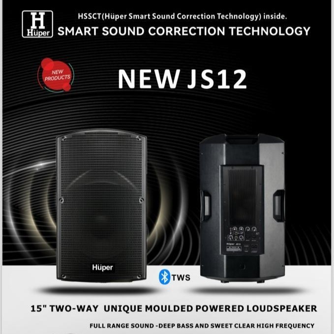 Speaker Huper tipe JS12 | JS 12 | JS-12 15 inch Speaker Original Garansi Resmi