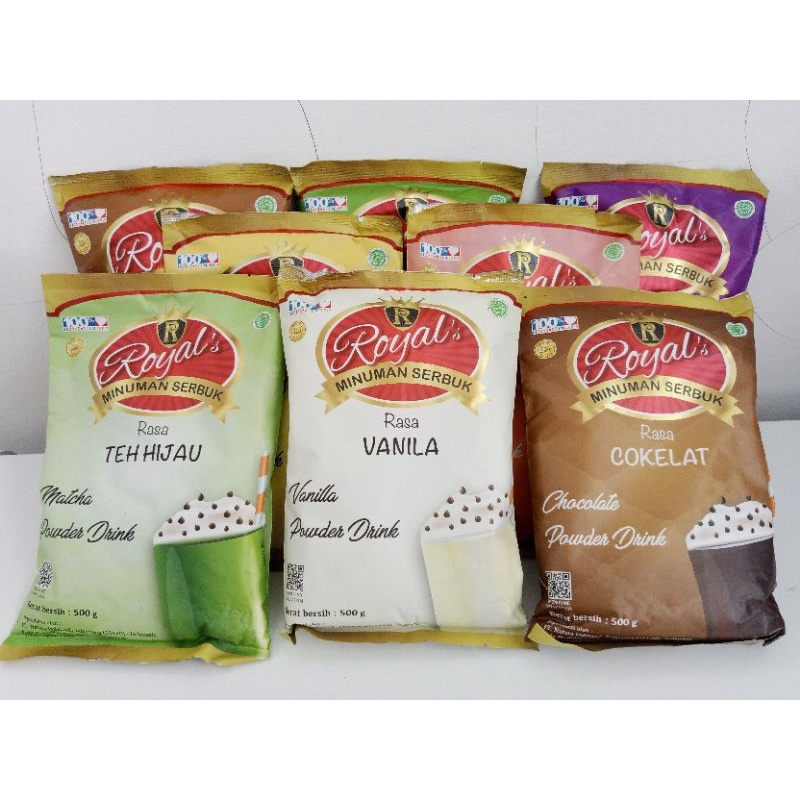 

POWDER DRINK Merk ROYAL 500GR