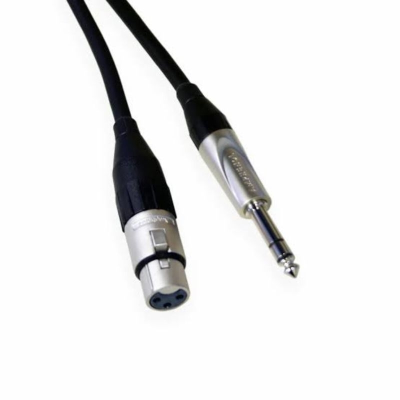 kabel Mogami trs to xlr female amphenol 10 meter