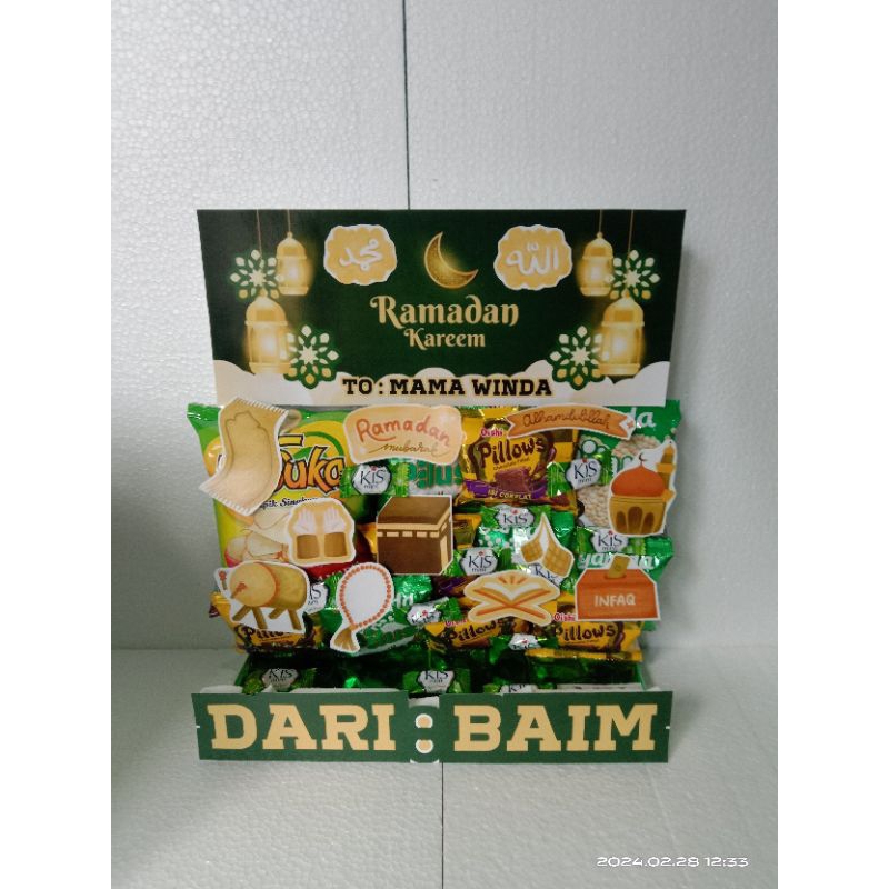 

Snacktower Mading Hampers Ramadhan/Lebaran Bisa Request Nama