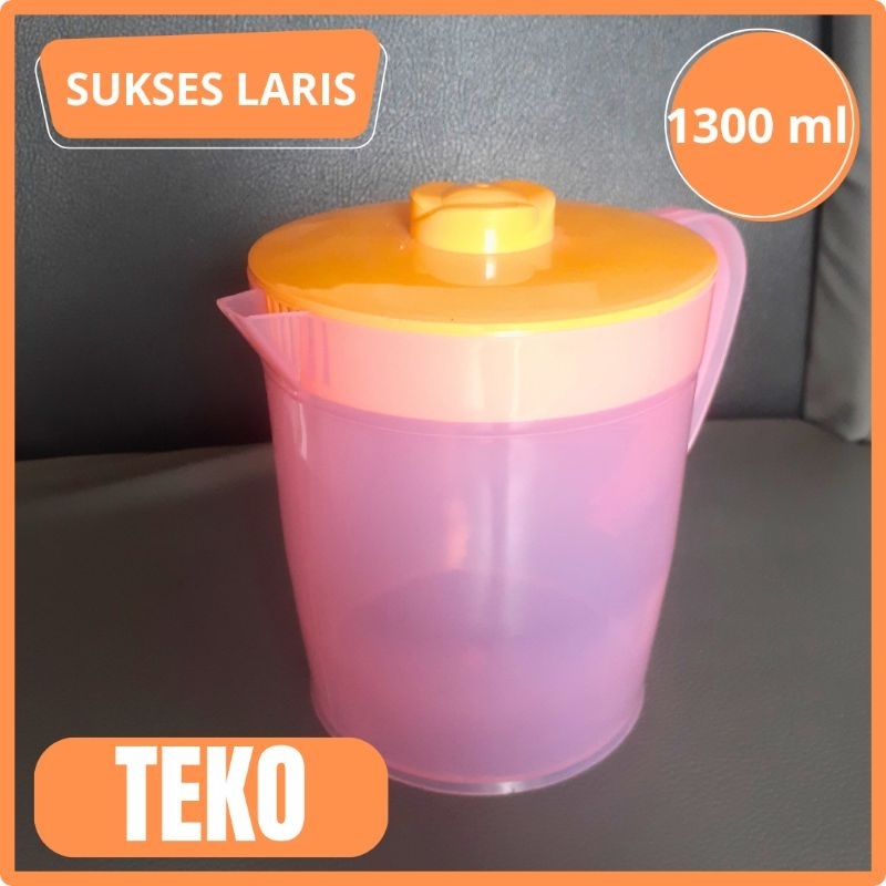 TEKO PLASTIK | TEKO KECIL | TEKO PLASTIK 1300 ML | WADAH AIR GULA