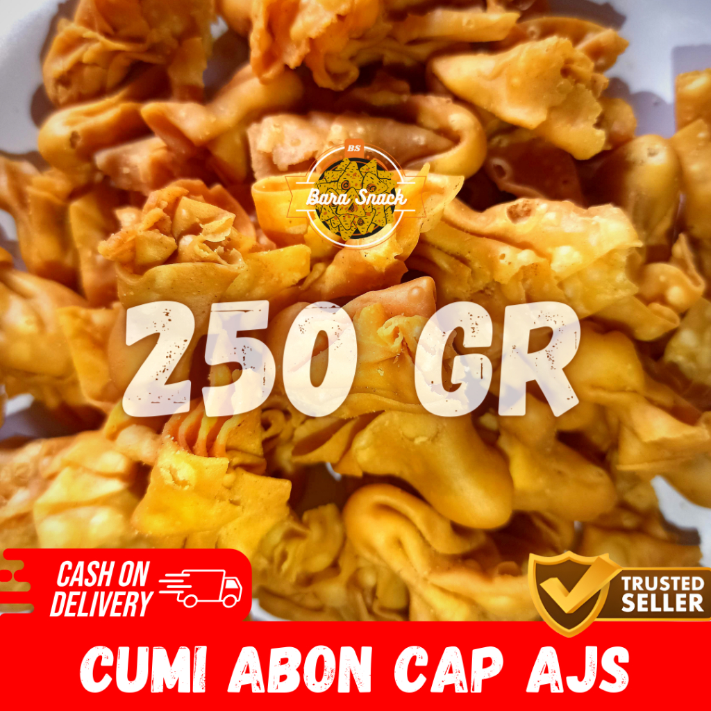 

[ 250gr ] Cumi Abon Super / Pangsit Abon Gurih Cap AJS / Camilan Snack Kiloan Murah