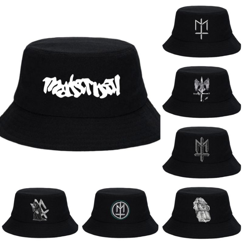 BEST SELLER  Topi Bucket Maternal Disaster Distro Hitam Bahan Drill Premium / Topi Distro Maternal