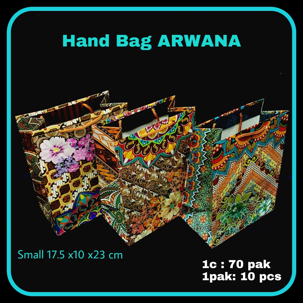 

SOS Paper Bag Arwana S / Goodie Bag / Tas Tenteng/Tas Kado/Tas Hadiah/Hand Bag Kertas/Shopping Bag