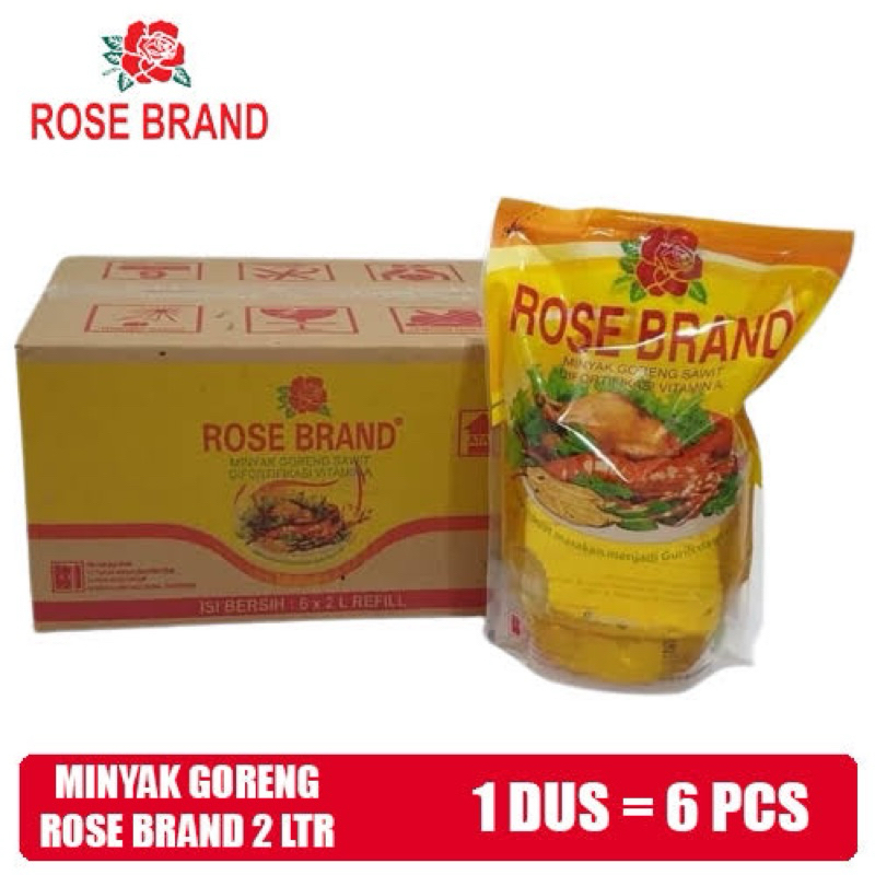 

Rose Brand Minyak Goreng 2L x 6pcs (1karton)