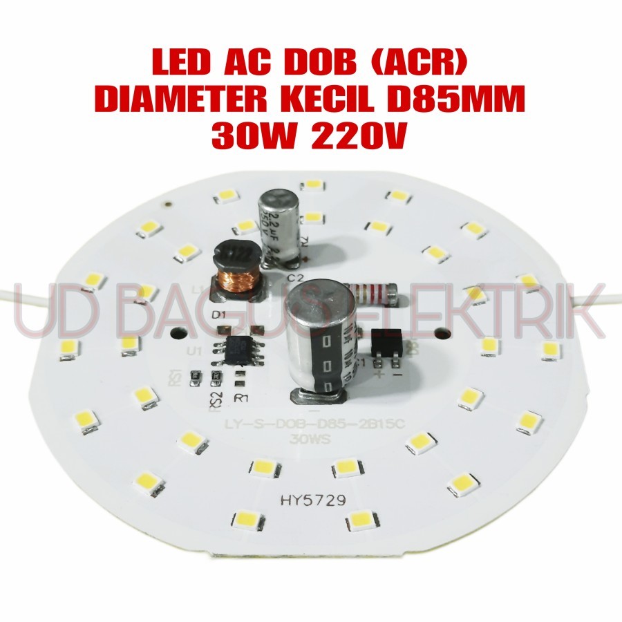 PCB LED AC ACR 30W PCB KECIL 220V DIAMETER 85MM PCB LED AC AIGIS 30W 220V DOB
