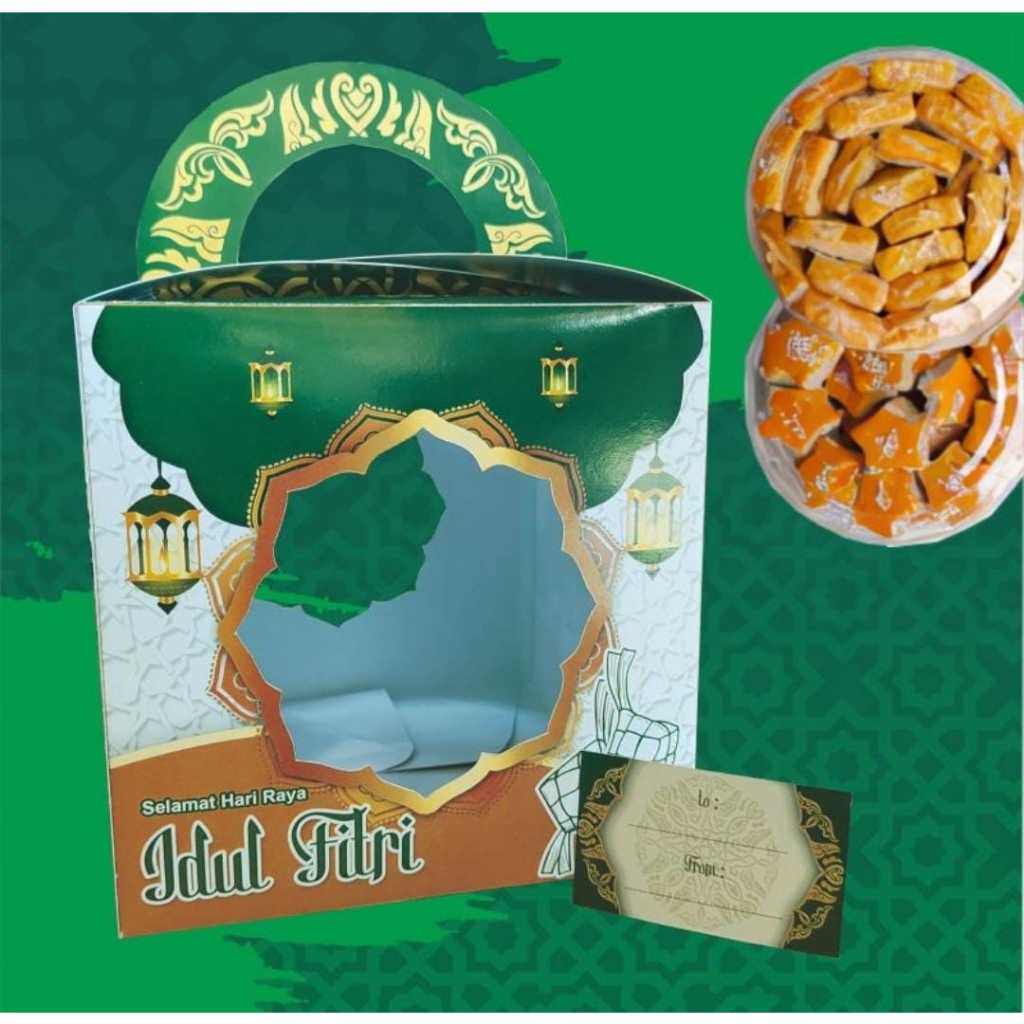 

Box hamppers lebaran 2 toples 500gr