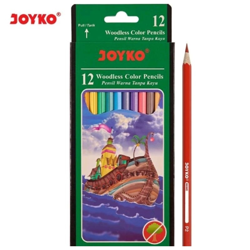 

PENSIL WARNA JOYKO ISI 12 WARNA