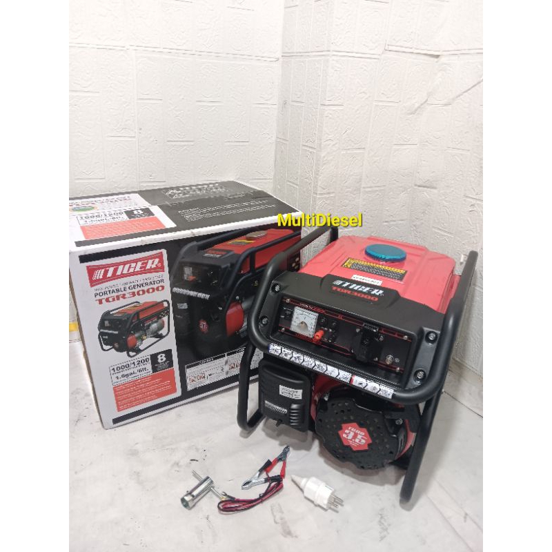 Genset 1200Watt Generator TIGER TGR3000 AVR