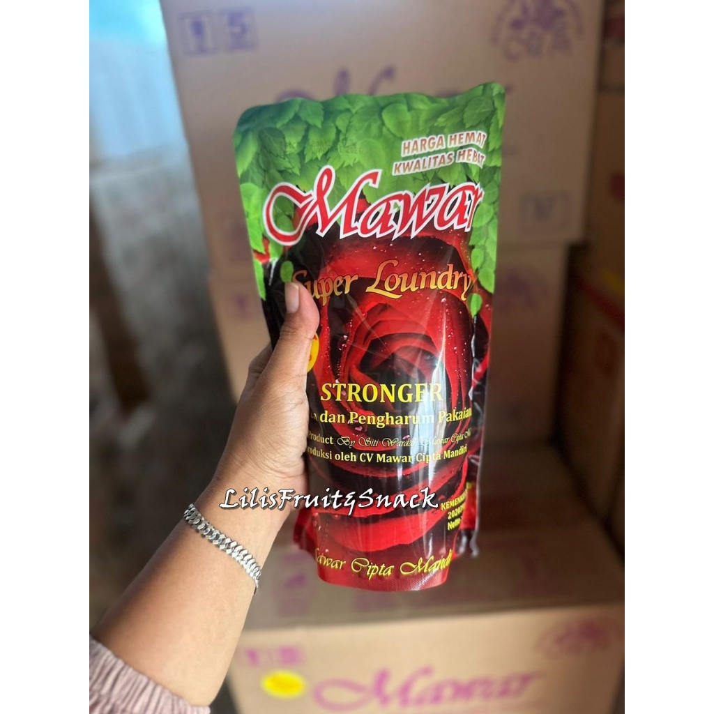 Mawar Laundry uk 900ml Kemasan Pouch Bisa Bayar DiTempat (COD)