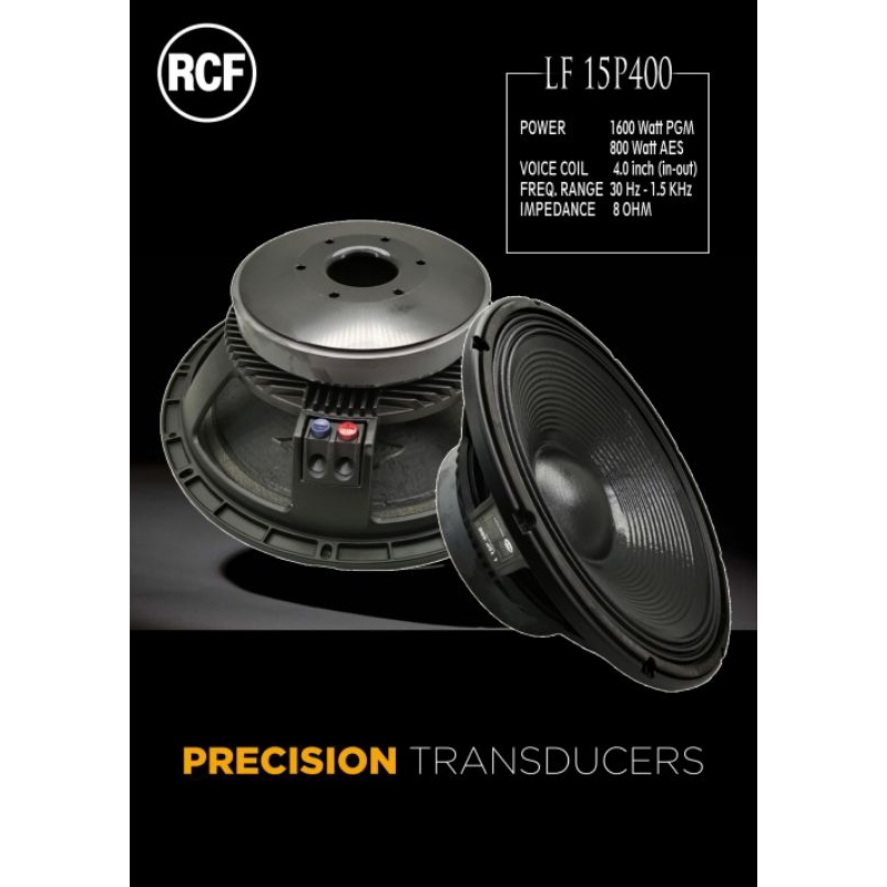 SPEAKER RCF LF15P400 SPEAKER COMPONENT 15 INCH