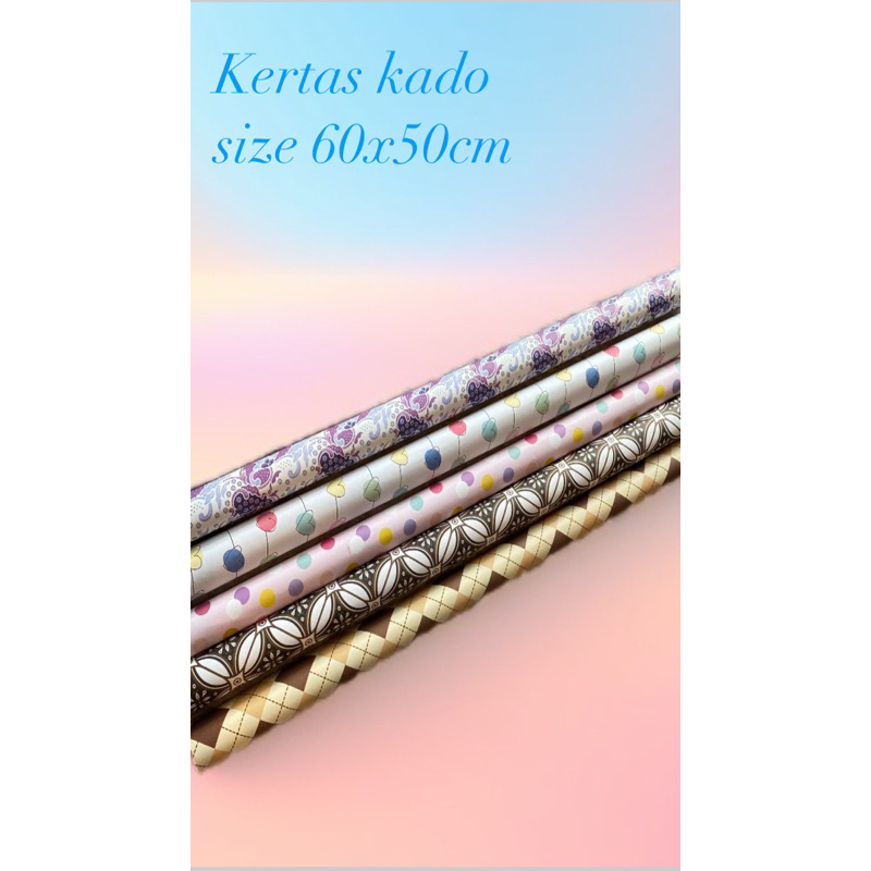 

Kertas Kado 1 Lembar