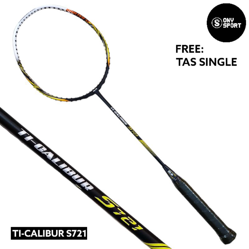 RAKET SLR BADMINTON TI-CALIBUR S721 S723 S725 NEW ORIGINAL