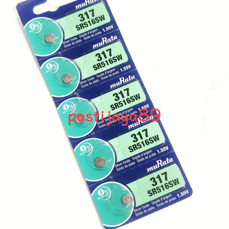 [LC] BATERAI MURATA SR 516 (HARGA PER BIJI BUKAN PER PAPAN)
