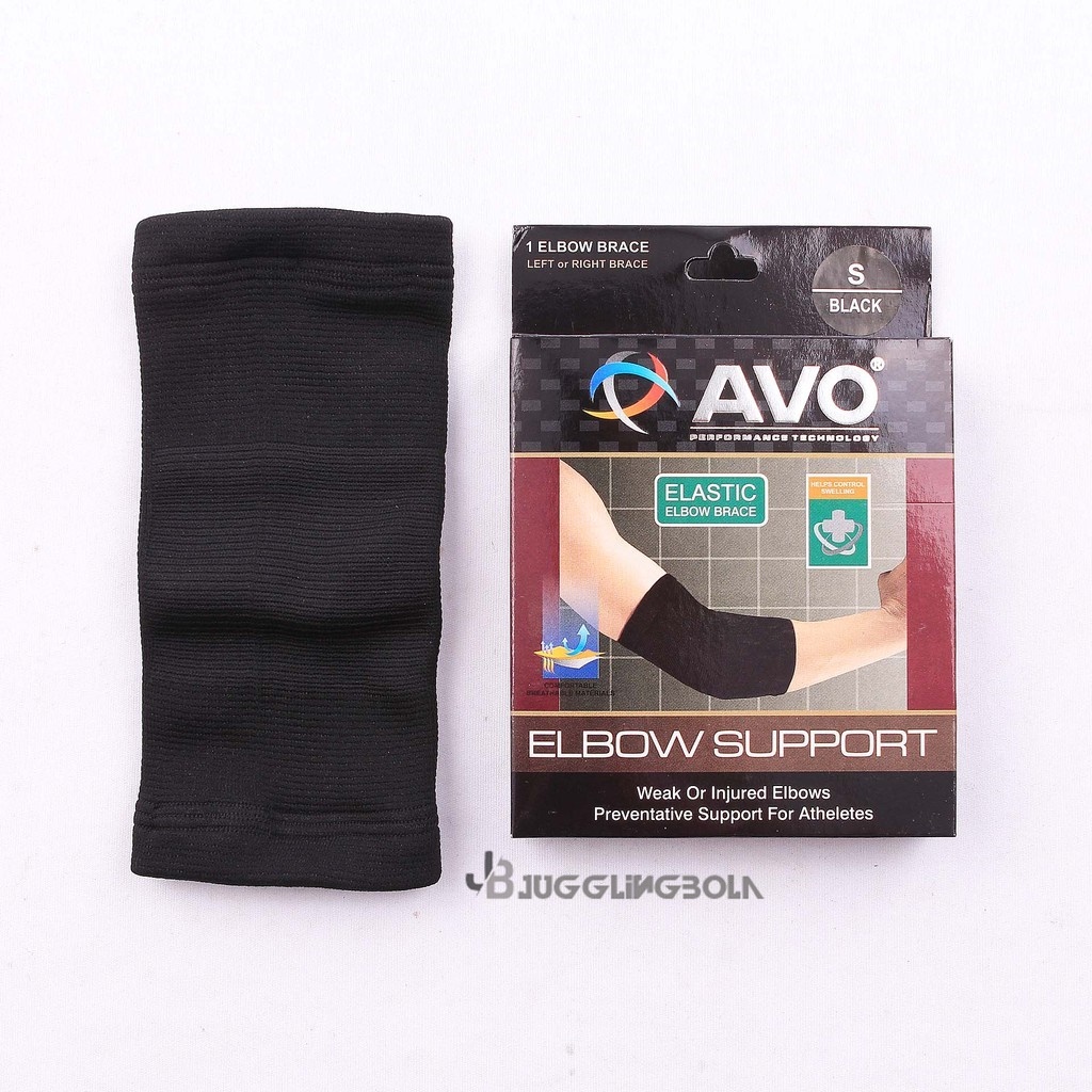 Elbow Body Support AVO Deker Siku Lengan Tangan Tebal Original Avo Jugglingbola