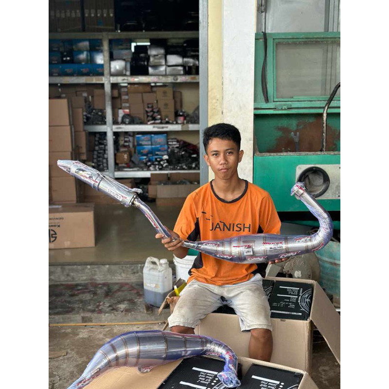 knalpot ninja r rr ss ahau1 super cobra v40