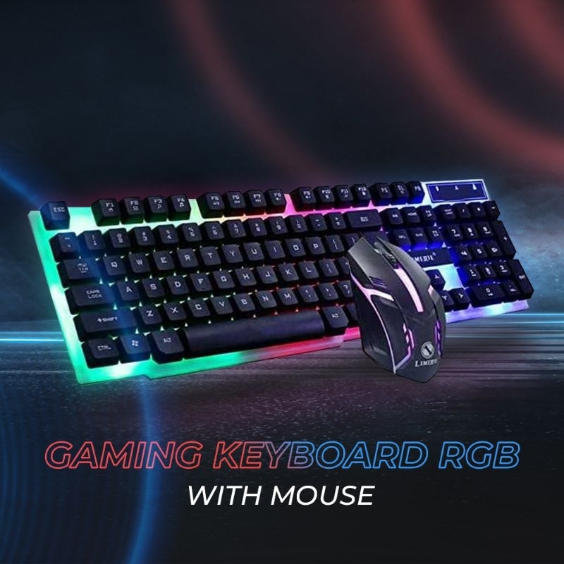 LIMEIDE Combo Gaming Keyboard RGB - GTX300