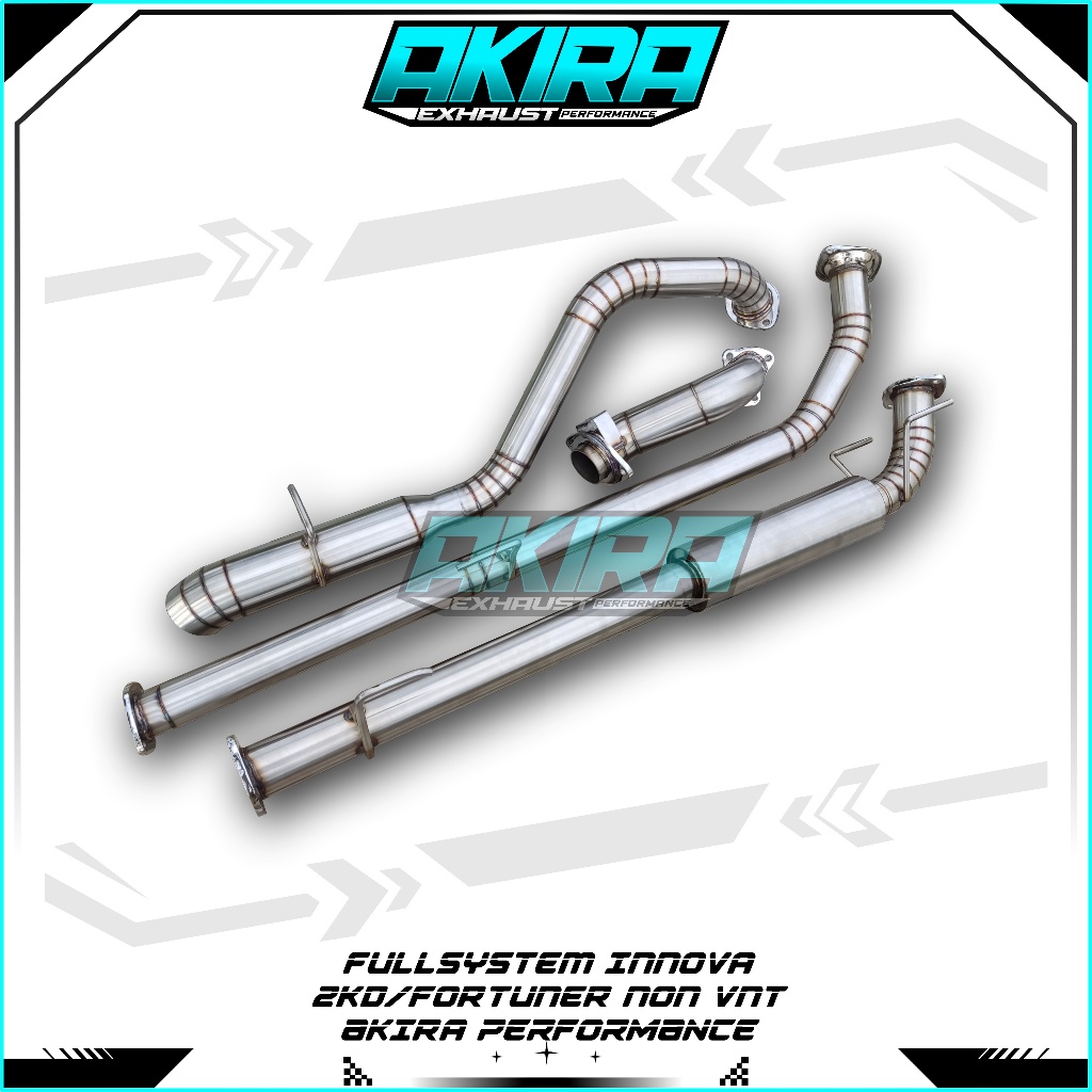 Knalpot Mobil full system Innova Diesel Lama 2KD Akira Exhaust