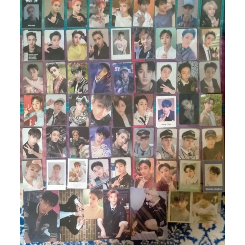 photocard PC Bangchan Straykids official