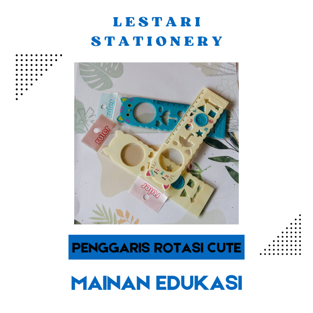 

penggaris ruler rotasi fancy lucu