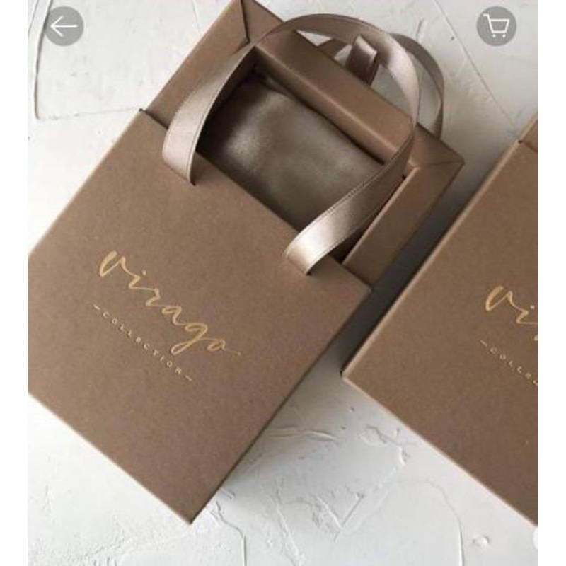 

Box Hampers Brown Custom