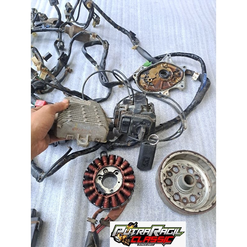 ACG SETATER PENGAPIAN FULL SET HONDA VARIO NEW 150 KEYLES ACG SETATER VARIO ALL NEW 150 KEYLES K59-A