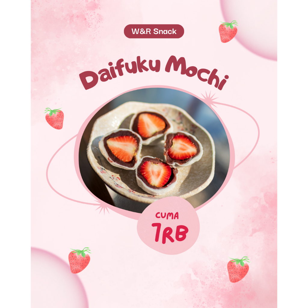 

Mochi Daifuku Strawberry