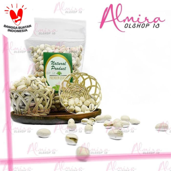 

Jual Kacang Arab Pistachio 100gr Kacang Ketawa Camilan Sehat Diskon