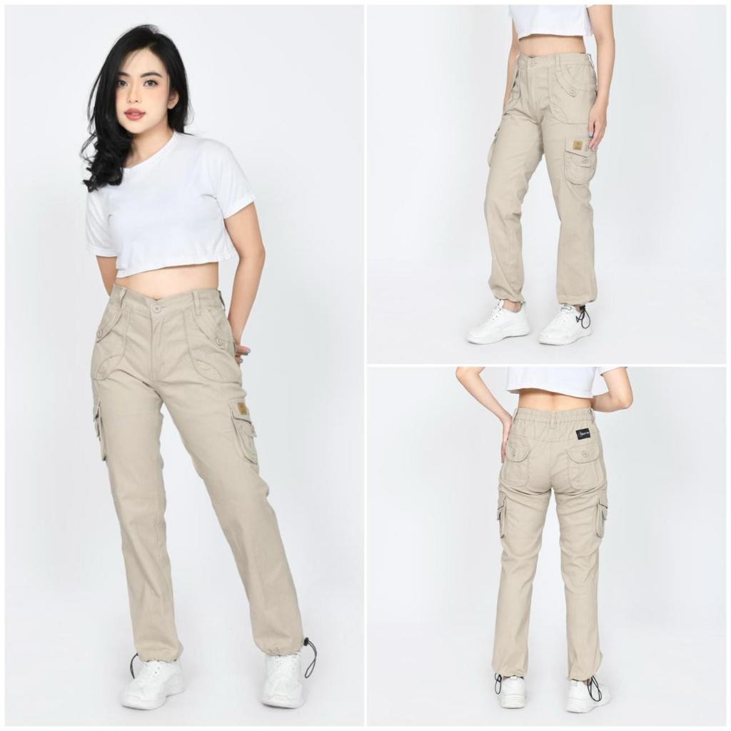 celana cargo panjang outdoor wanita - celana panjang wanita - celana cargo wanita - celana jogger ca