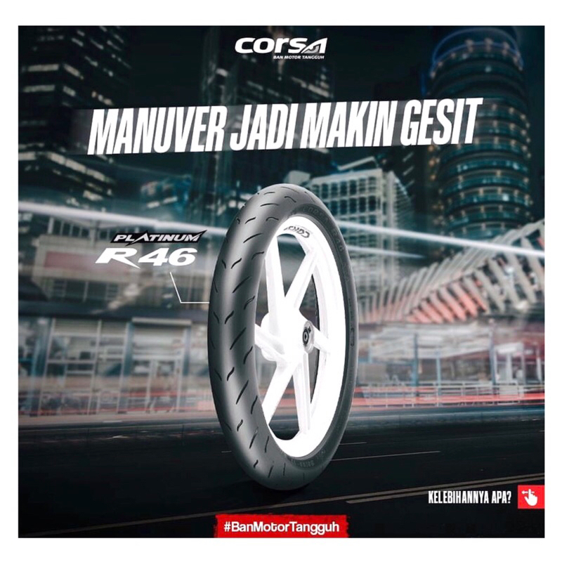 Ban Balap Road Race Vario Mio Corsa R46 80/80-14