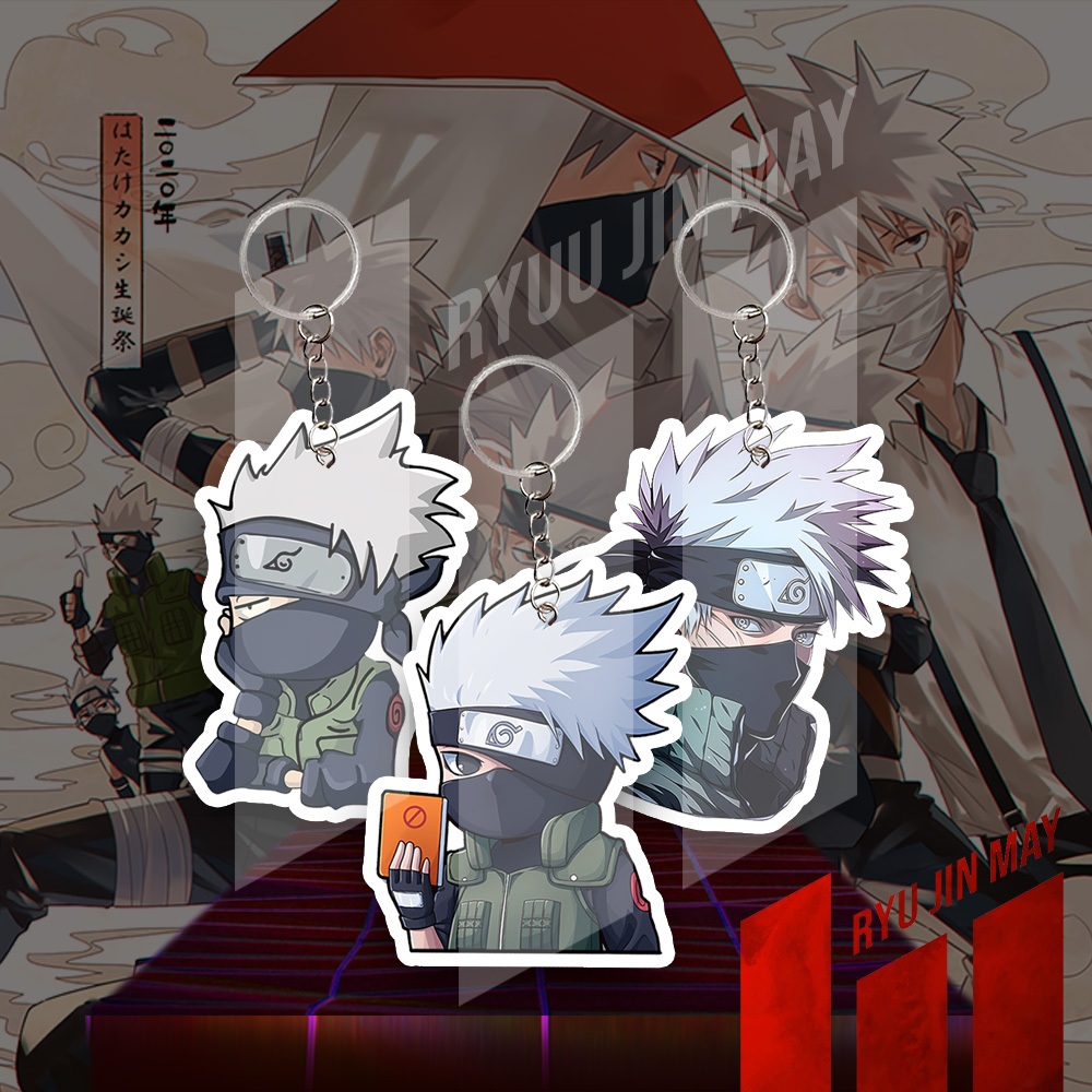 Gantungan Kunci / Keychain / Gantungan HP - Naruto - Kakashi Hatake