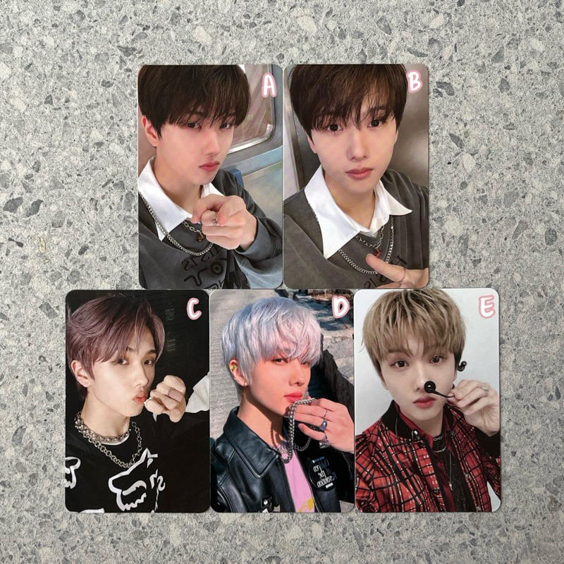 JISUNG PHOTOCARD SMCU PALACE DAYTIME NIGHTTIME GROUP NUNJUK LD LUCKY DRAW GLITCH MODE RANTAI SGS HOT
