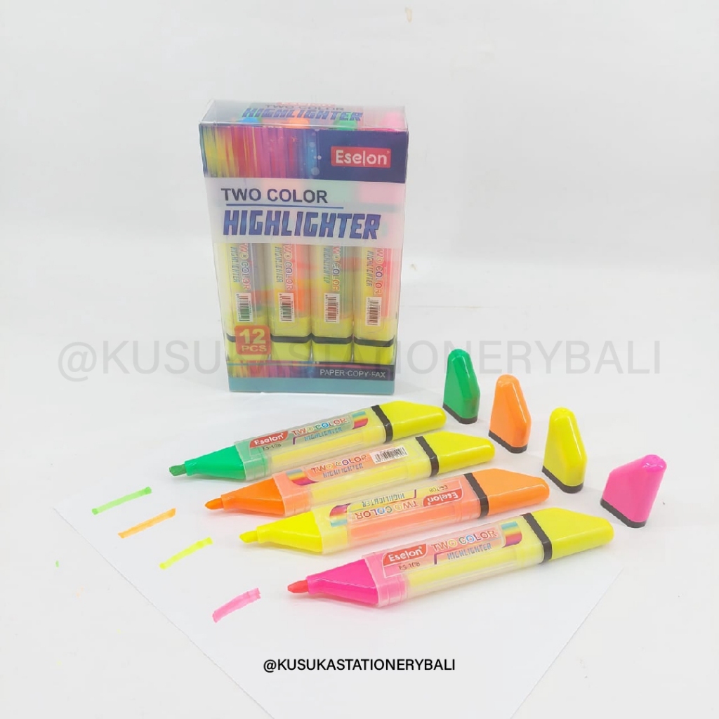 

ESELON TWIN / TWO COLOR HIGHLIGHTER ES-108