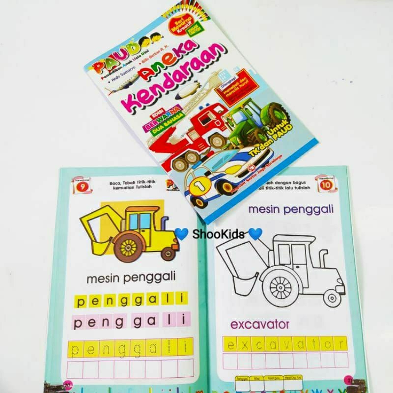 

SHOOKIDS - Buku Mewarnai Gambar Anak TK PAUD Kreatif