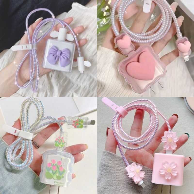 Pelindung Charger, Pelindung kabel Charger, Protector charger Samsung, Oppo, iPhone, Vivo