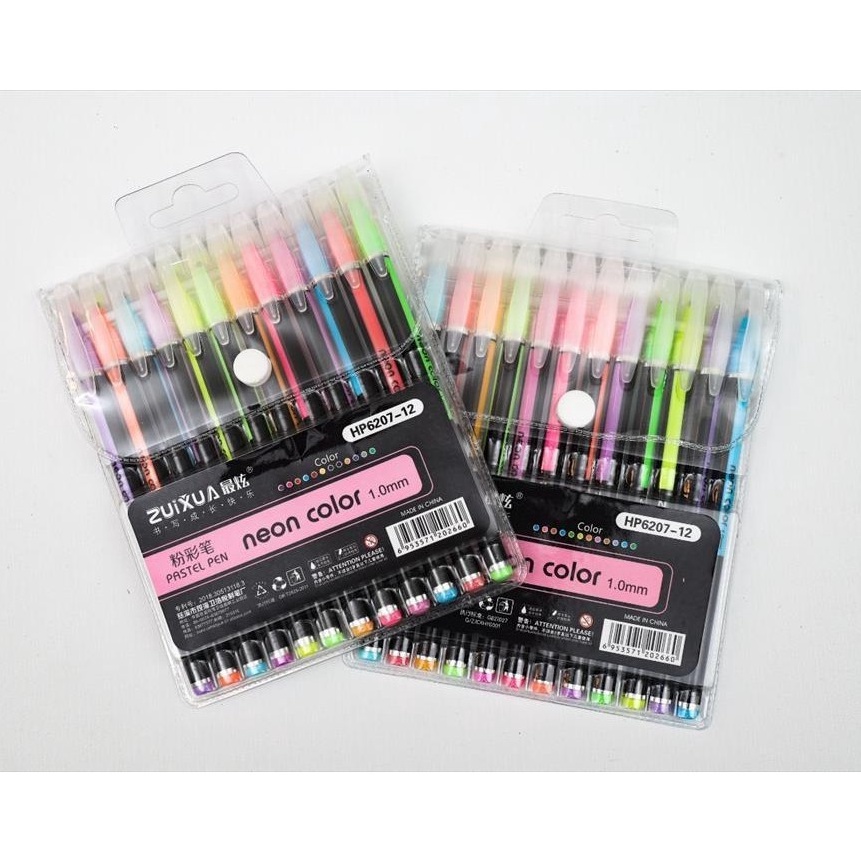 

Extra Gel Pen GLITTER PASTEL 12 pcs