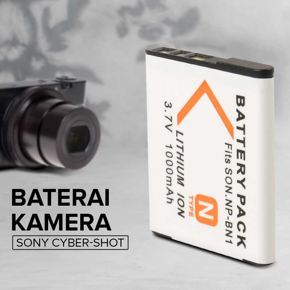 KHUSUS KAMU Baterai Kamera Sony 1mAh Cybershot NPBN1 DSCJ2 Replika 11Baterai Kamera Sony 1mAh Cybers